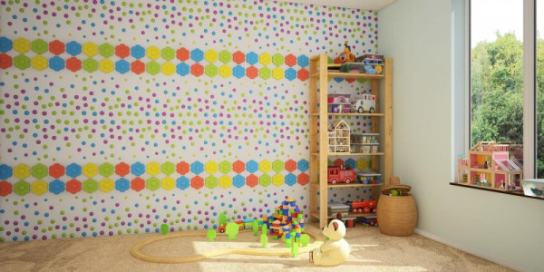 Dekorative Gips 3D Verkleidung Childhood / Preis pro 1 m2 1