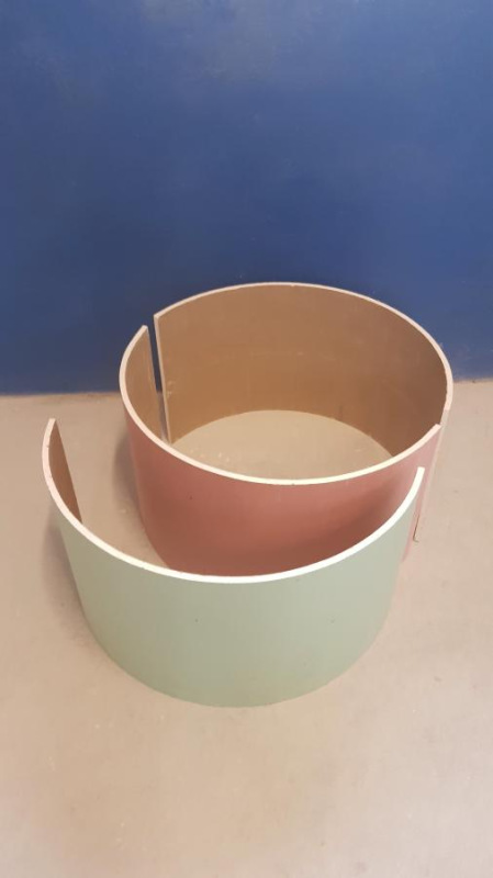 Rundes Fertigteil für Gipskartonsäulenverkleidung, 2 Lfm/Stk. 2