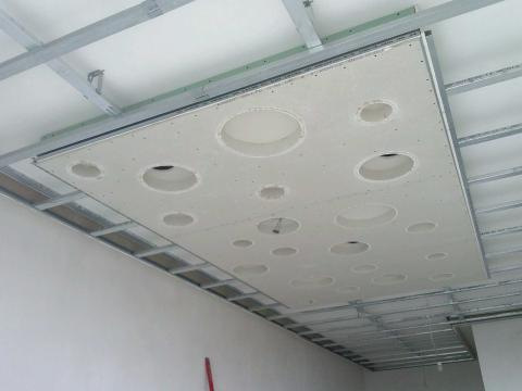 Deckeneinbau unregelmäßige Kreise 2