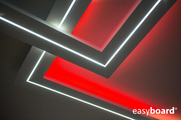 Doppelseitige Rampe mit versenktem LED-Profil 2LFM/stk 2