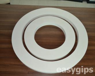 Gipskarton Ring für indirekte Beleuchtung 4